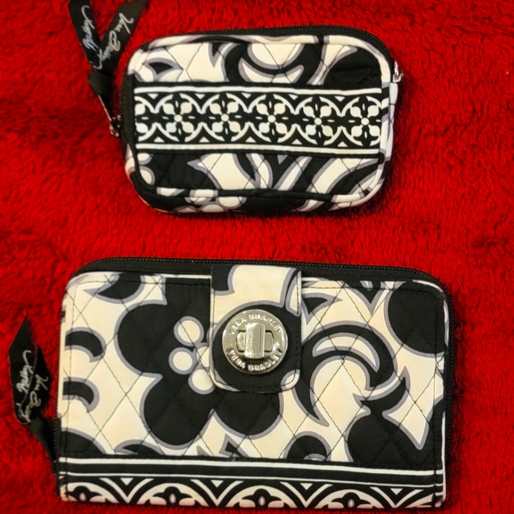 Vera Bradley Wallet and Pouch